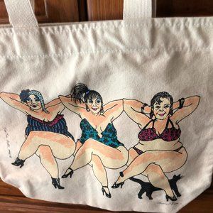 Colorful  beach tote bag